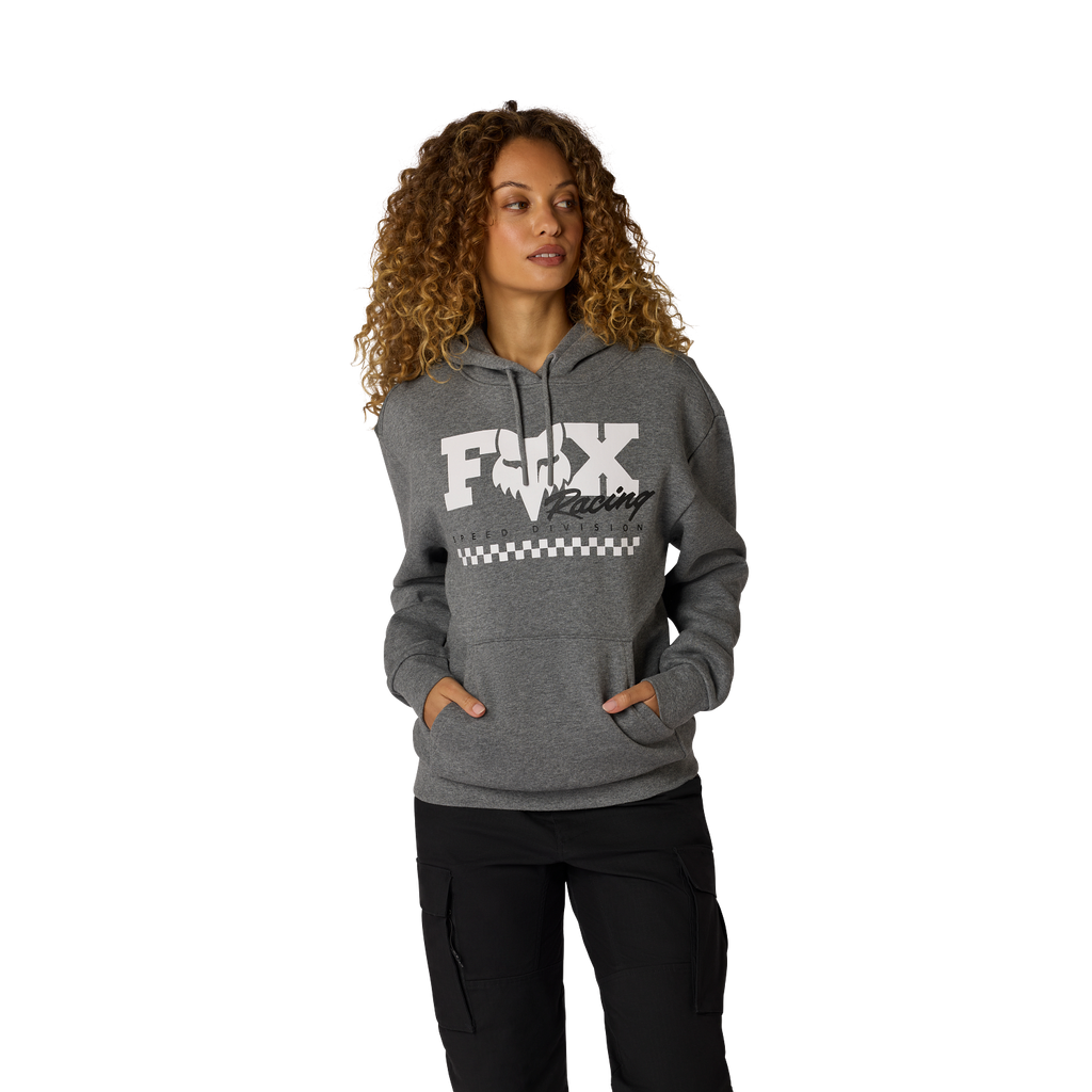 Checker Fleece Pullover für Damen