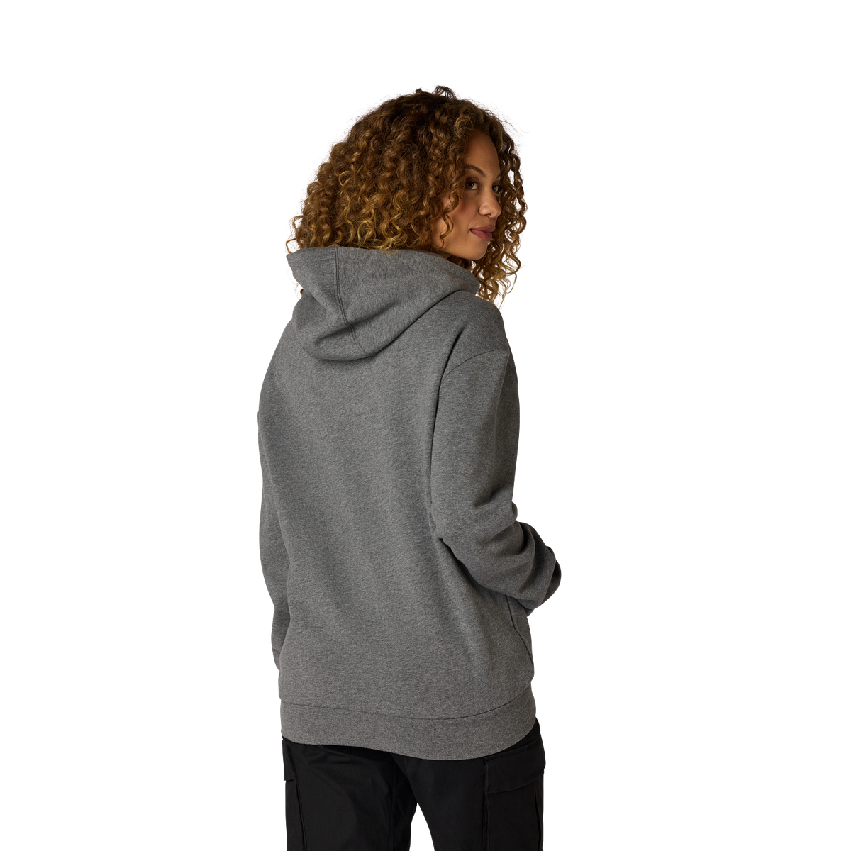 Checker Fleece Pullover für Damen