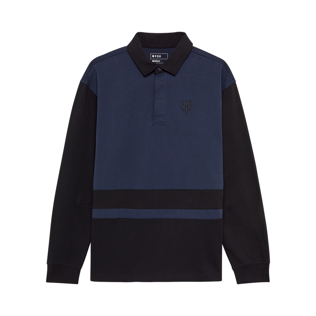 Circa 74 Oversize-Rugby-Oberteil mit langen Ärmeln