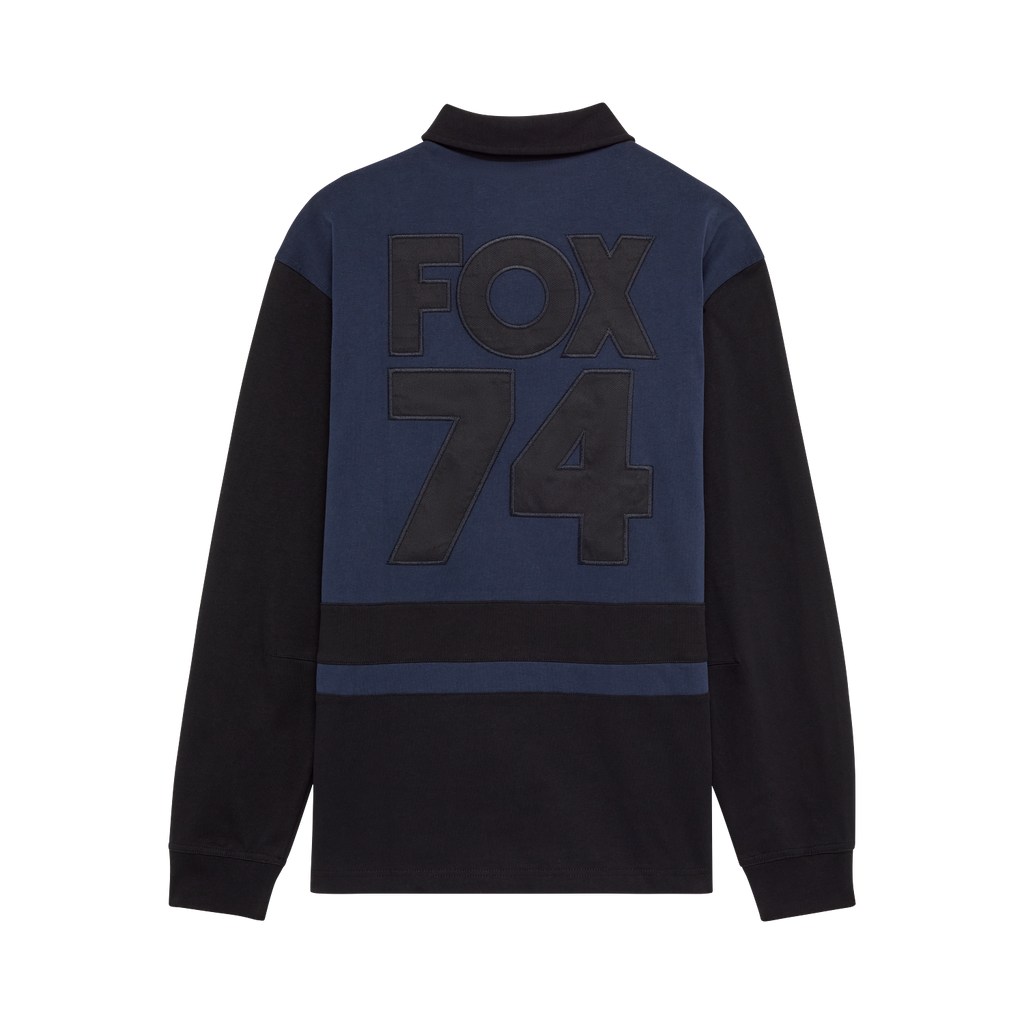 Circa 74 Oversize-Rugby-Oberteil mit langen Ärmeln