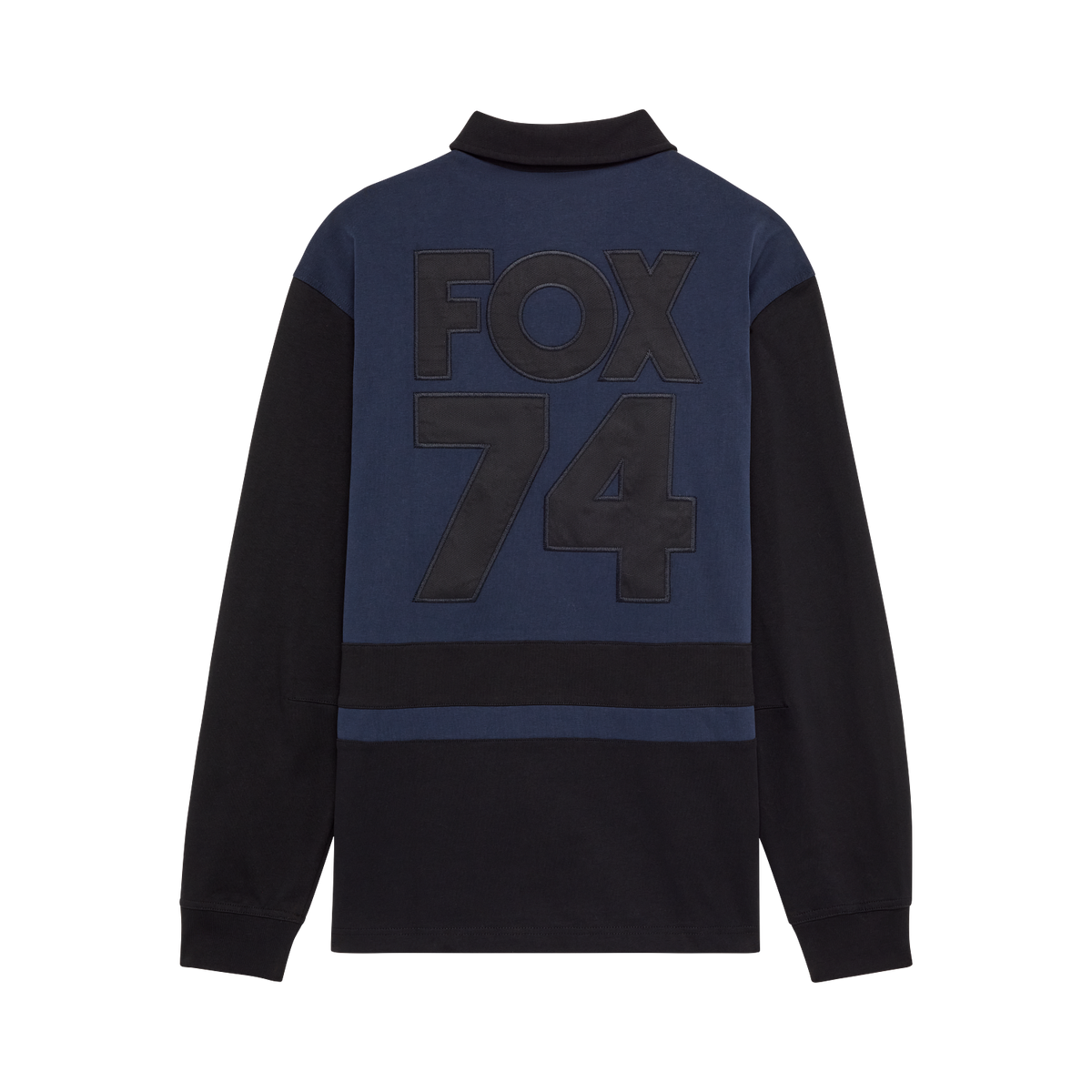 Circa 74 Oversize-Rugby-Oberteil mit langen Ärmeln