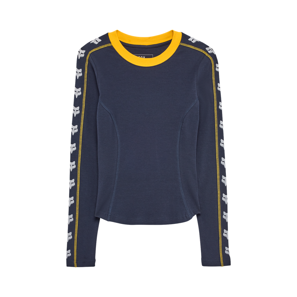 Circa 74 Tailliertes Langarm-T-Shirt für Frauen