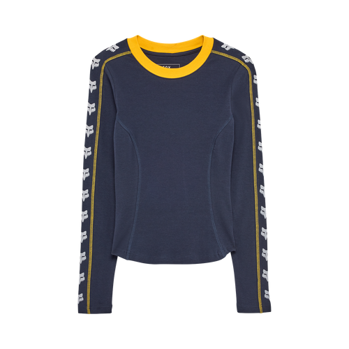 Circa 74 Tailliertes Langarm-T-Shirt für Frauen