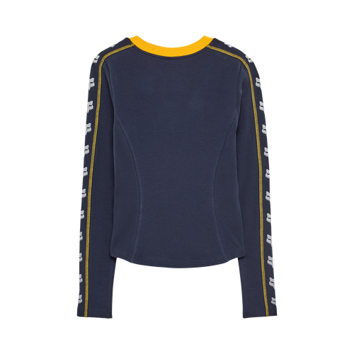 Circa 74 Tailliertes Langarm-T-Shirt für Frauen