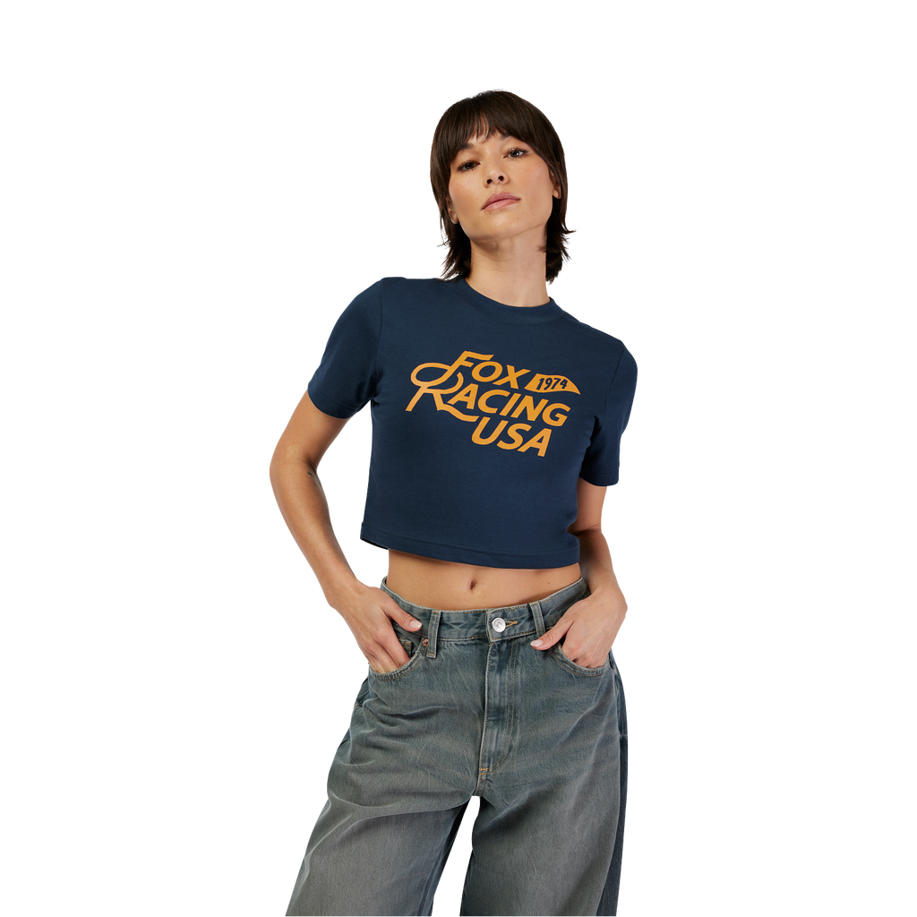 Damen Fox USA Baby T-Shirt