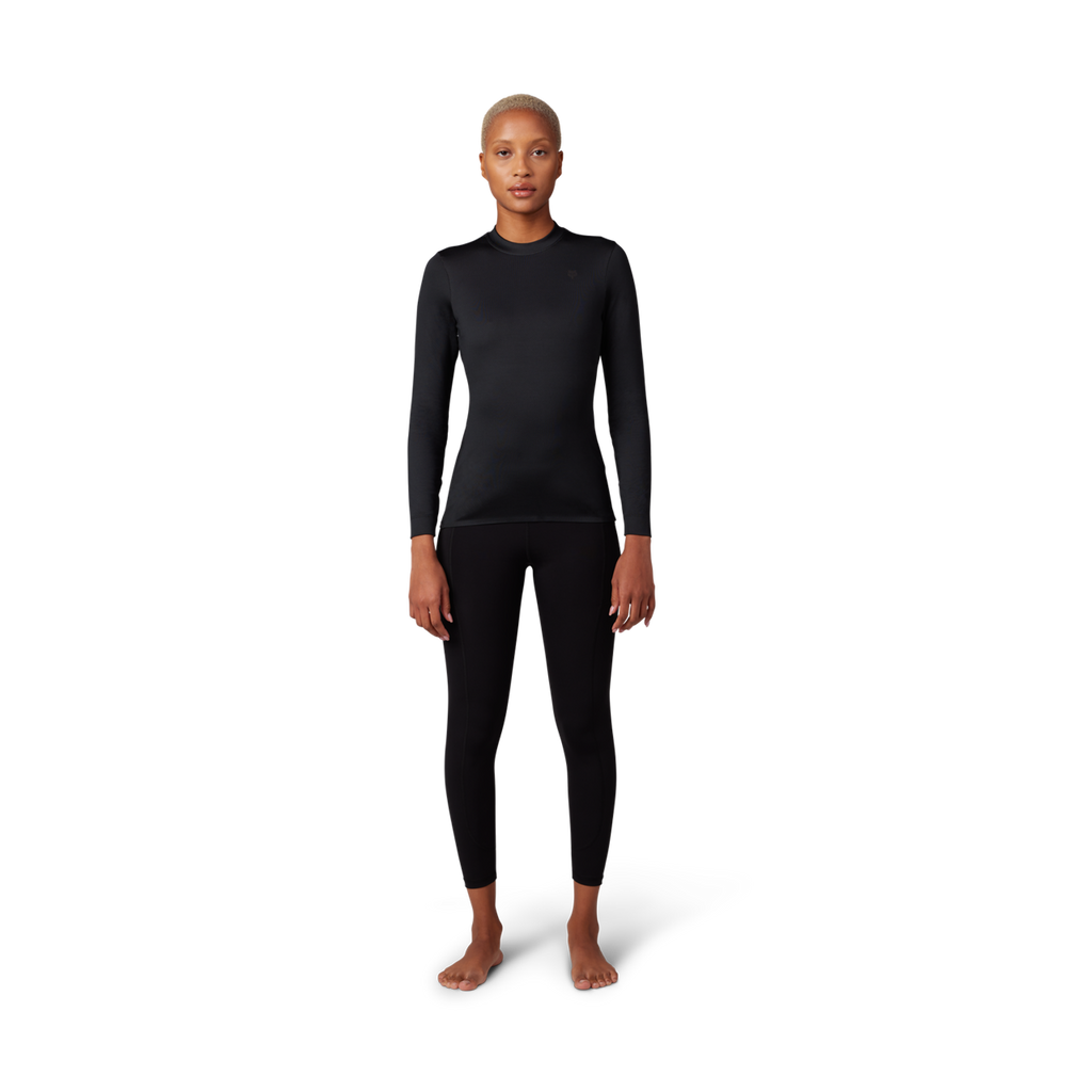 Womens Tecbase Fire Long Sleeve Shirt