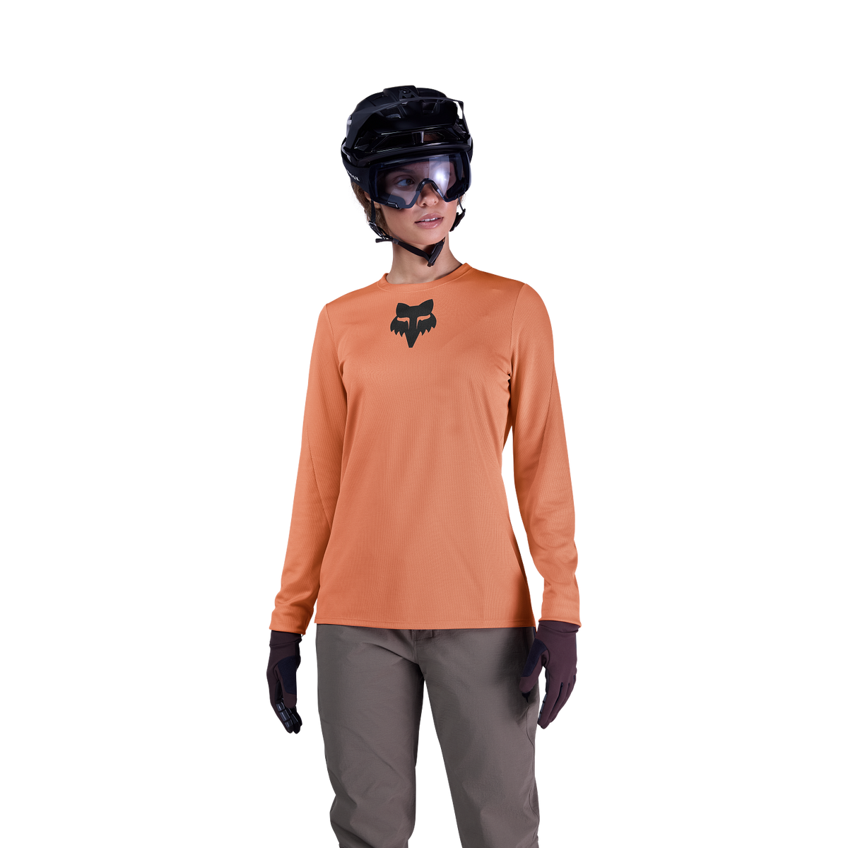 Damen Ranger Fox Head Langarmtrikot
