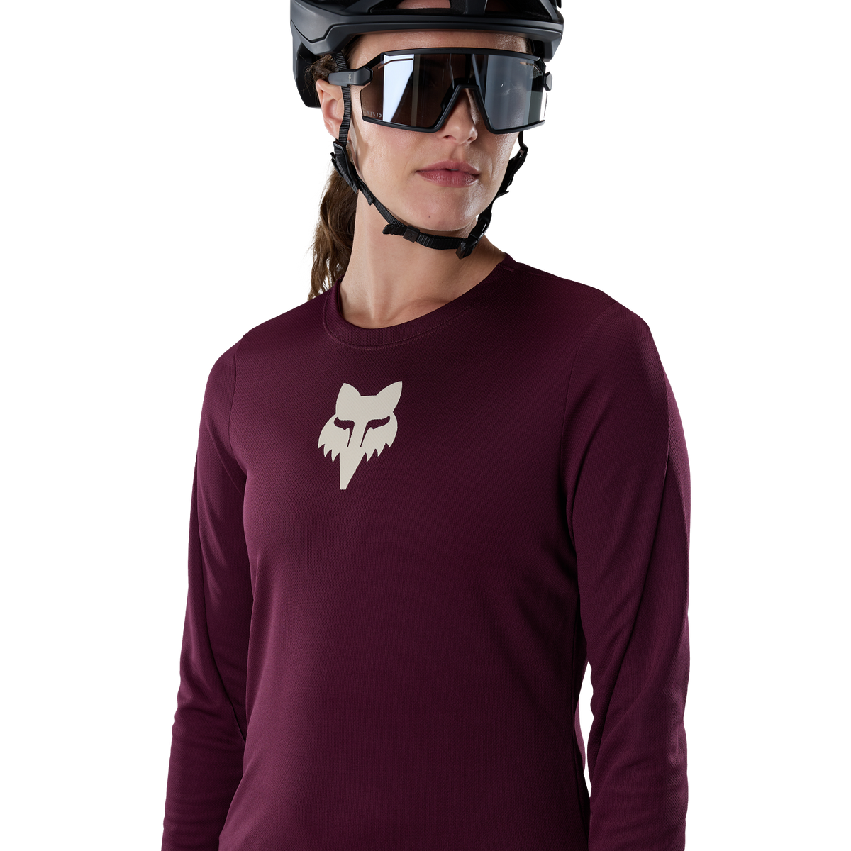 Damen Ranger Fox Head Langarmtrikot