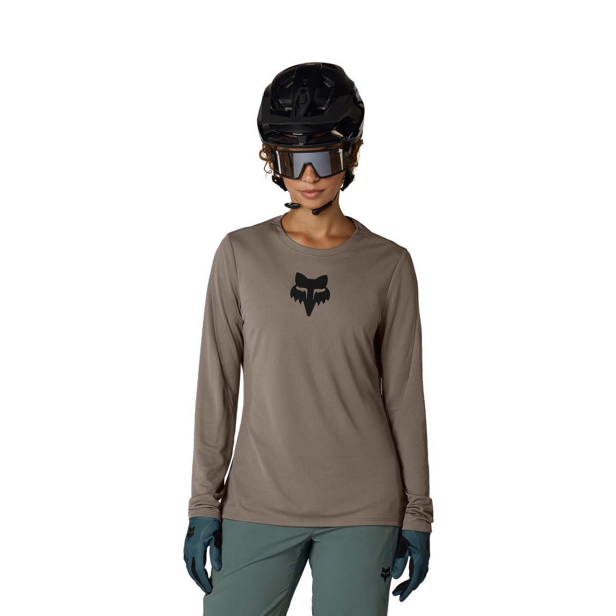 Damen Ranger Fox Head Langarmtrikot