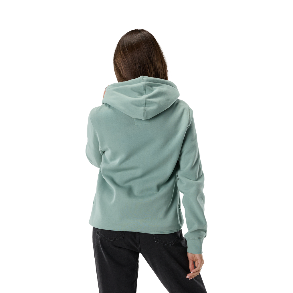 F Head Fleece Pullover Hoodie für Damen