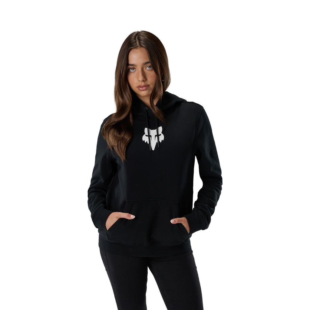 F Head Fleece Pullover Hoodie für Damen