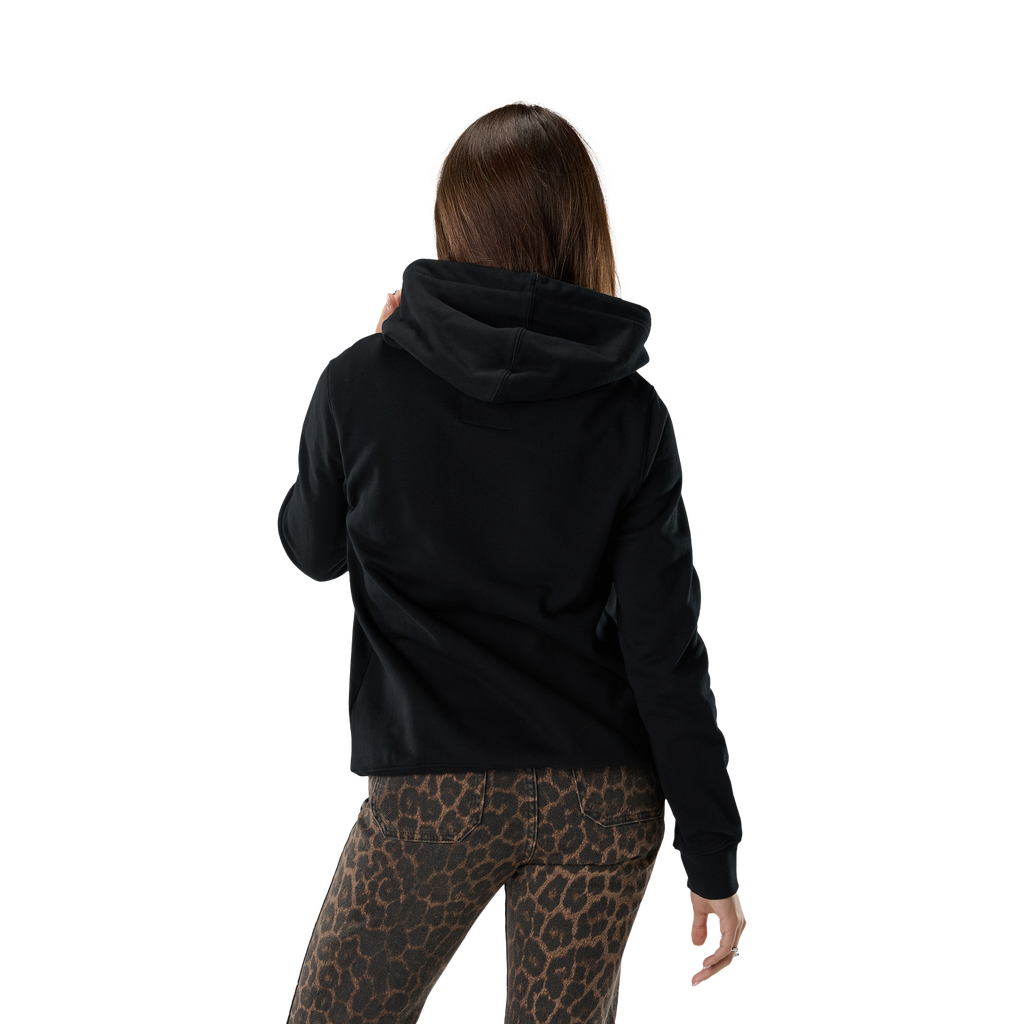 F Head Fleece Pullover Hoodie für Damen