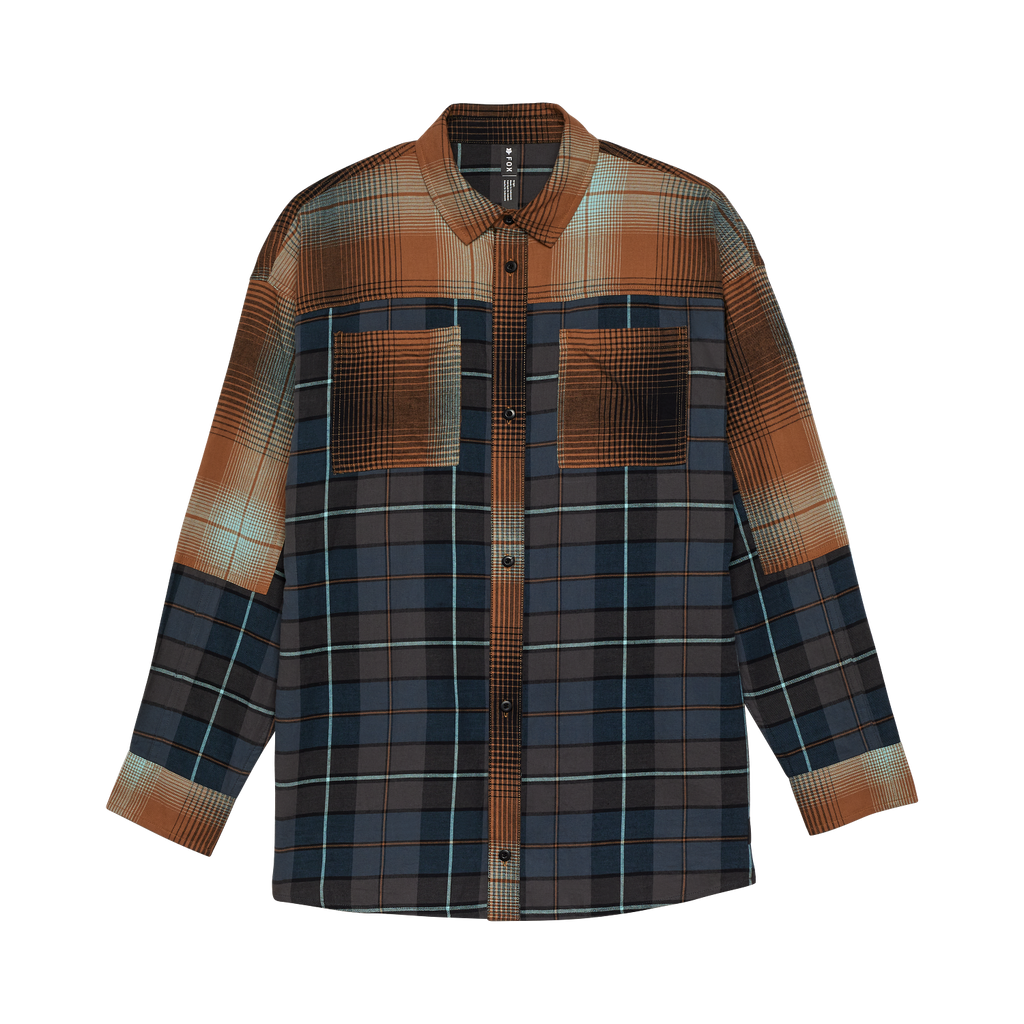 Flanellhemd Oversized – Dame