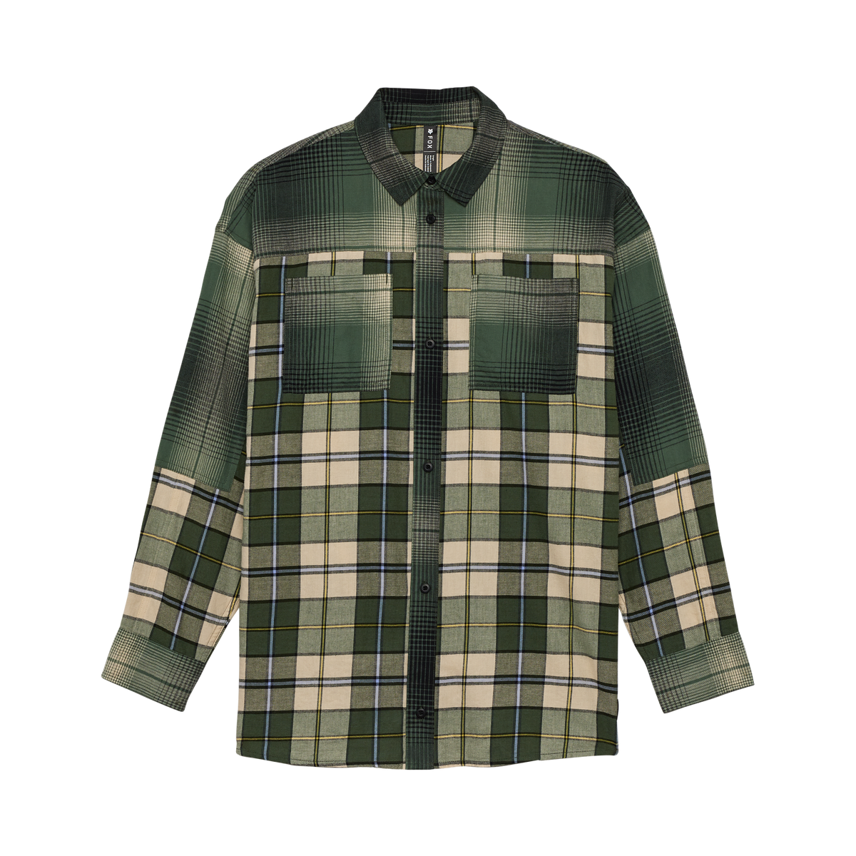 Flanellhemd Oversized – Dame