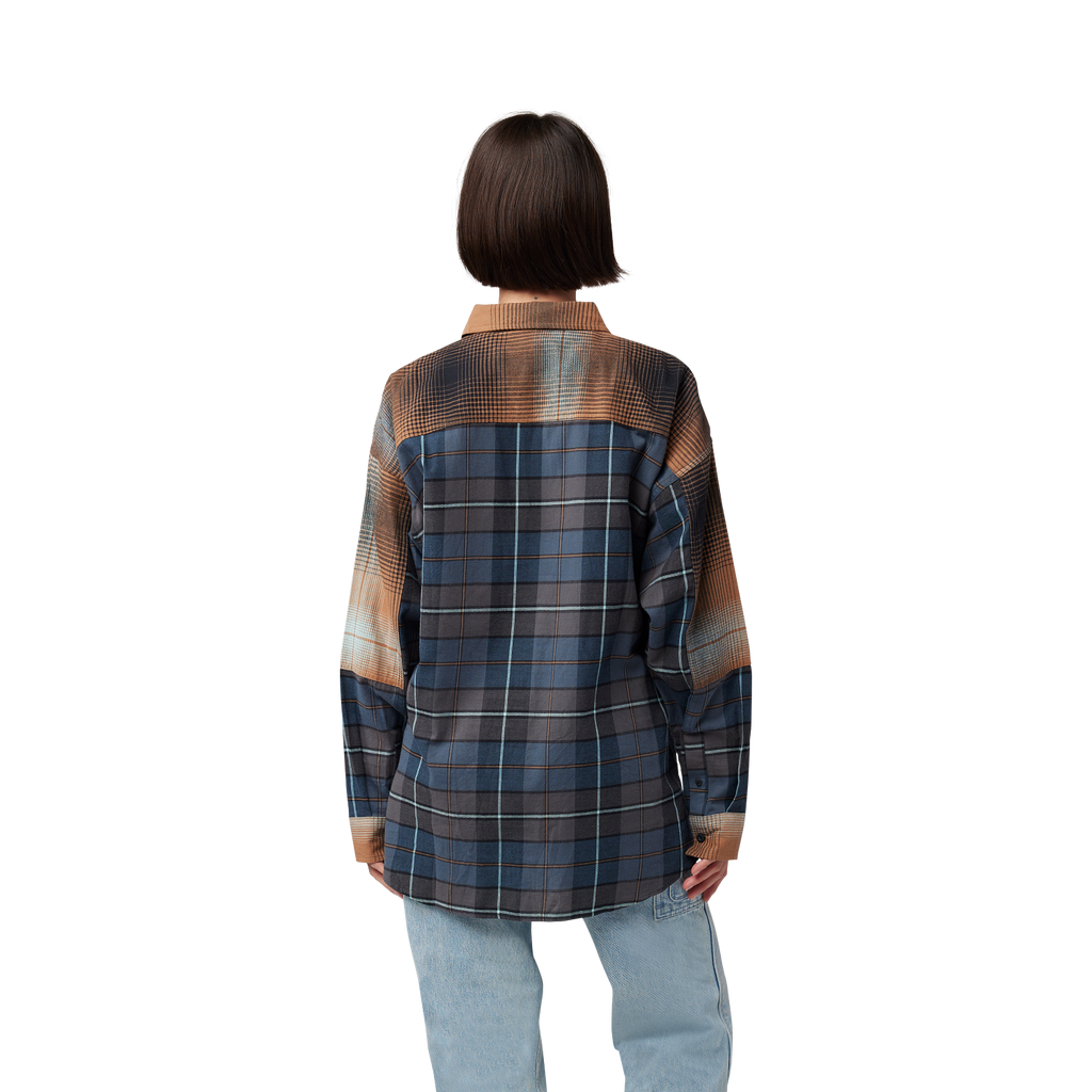 Flanellhemd Oversized – Dame