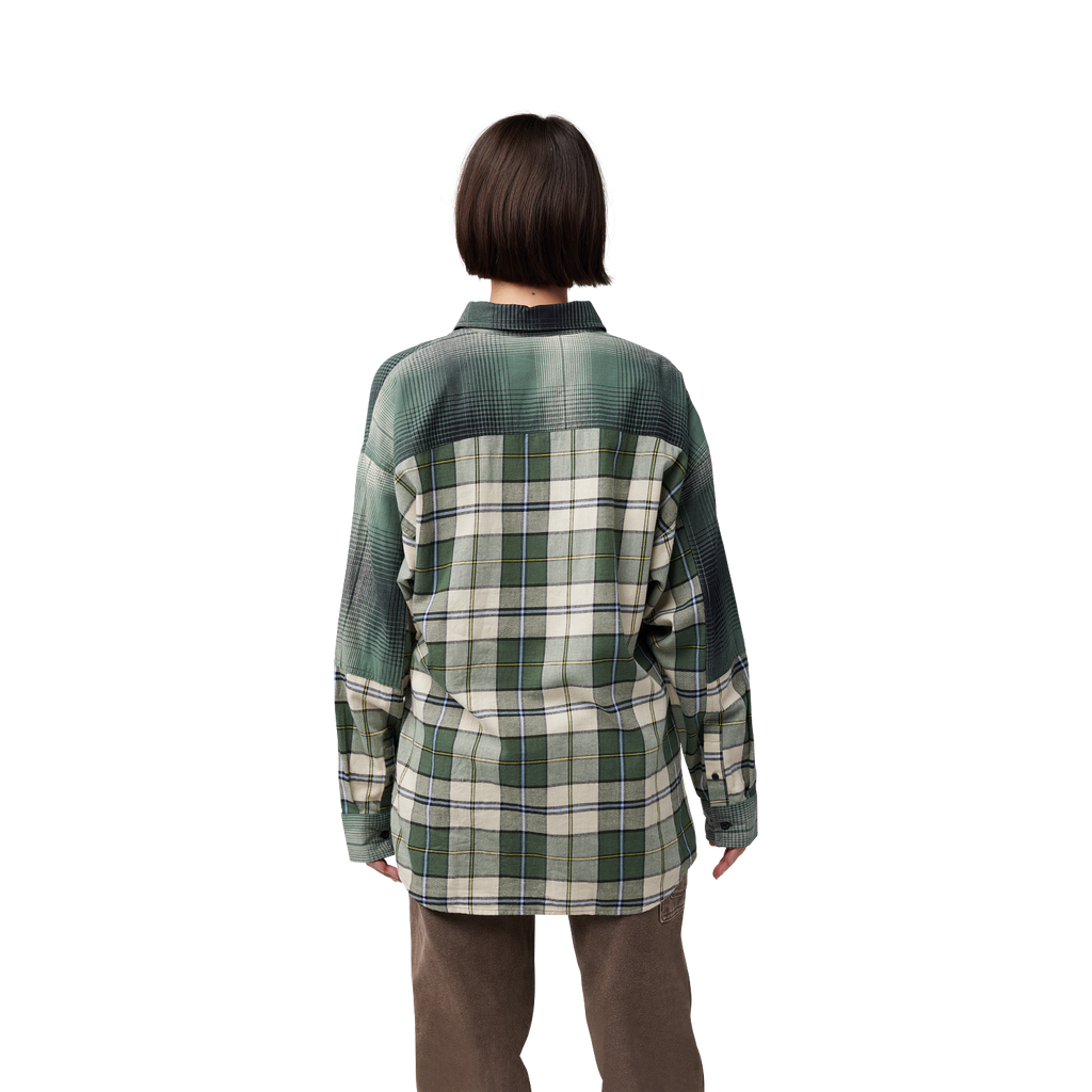 Flanellhemd Oversized – Dame