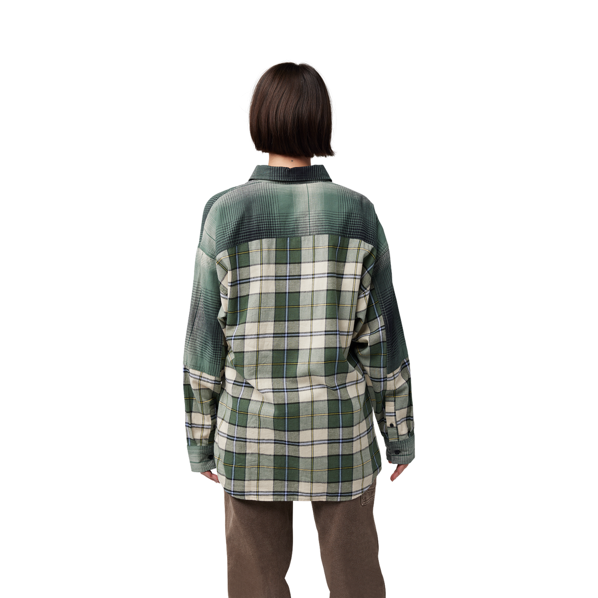Flanellhemd Oversized – Dame