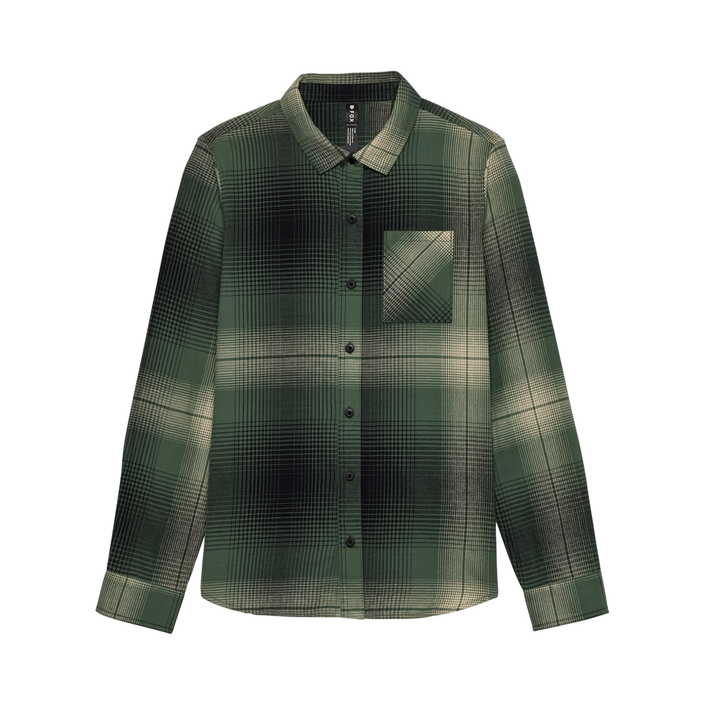 Flanellhemd Traildust – Dame