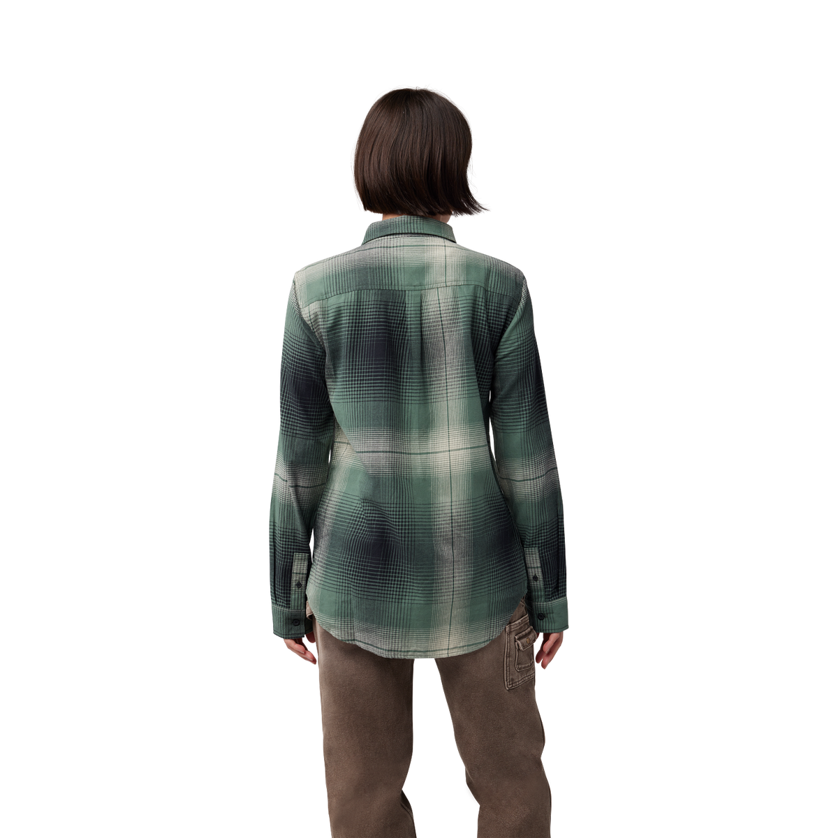 Flanellhemd Traildust – Dame