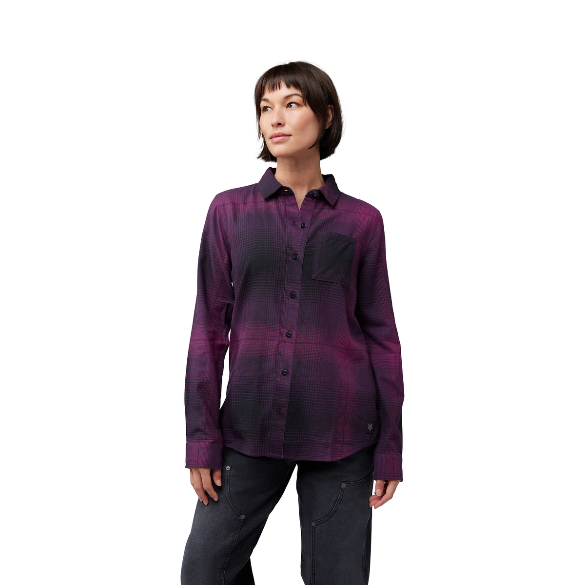 Flanellhemd Traildust – Dame