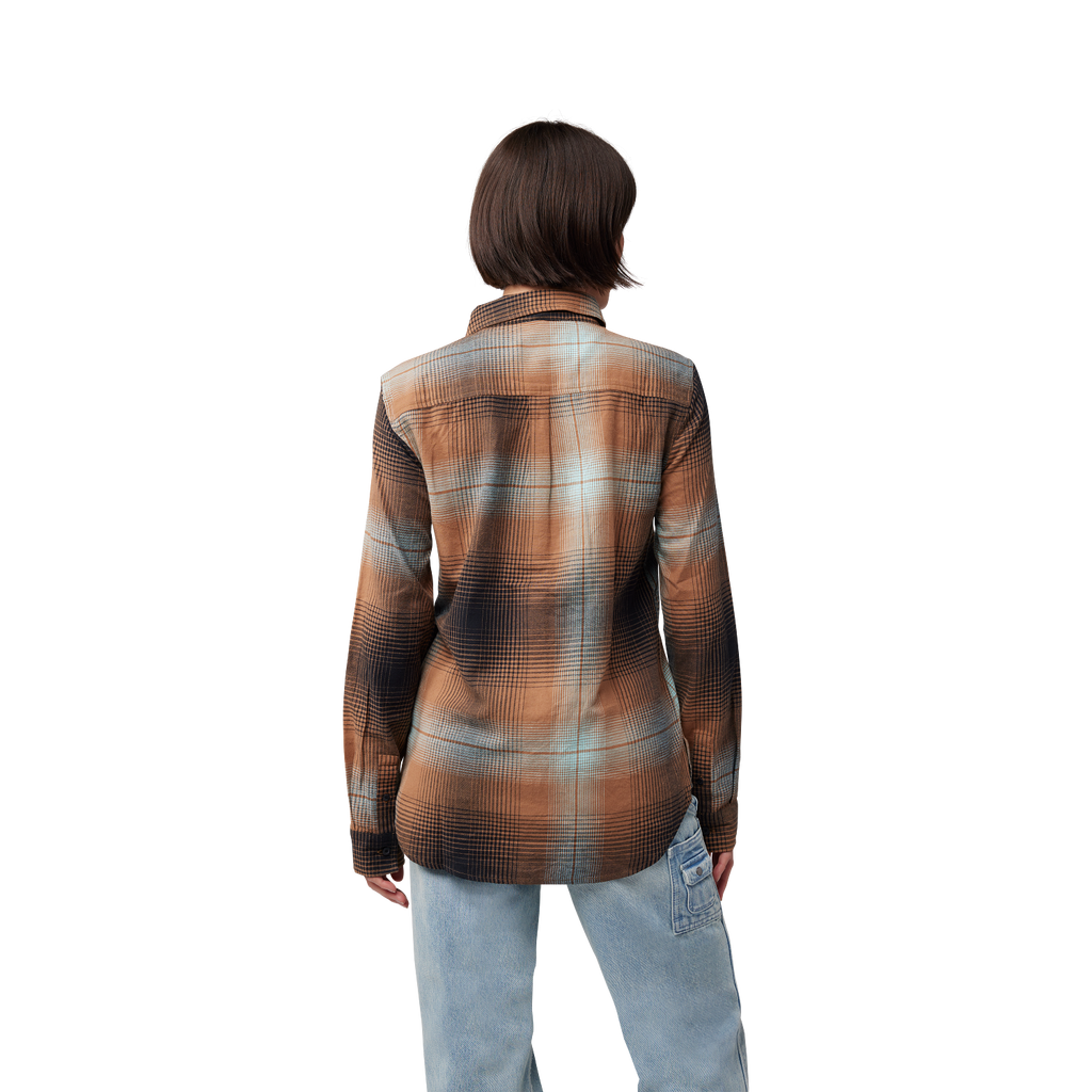 Flanellhemd Traildust – Dame