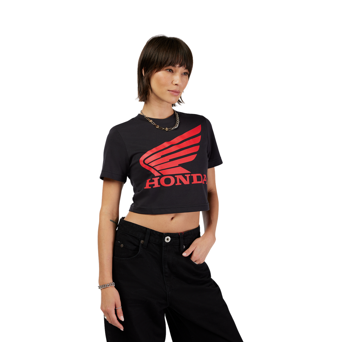 Fox x Honda Baby Tee für Damen