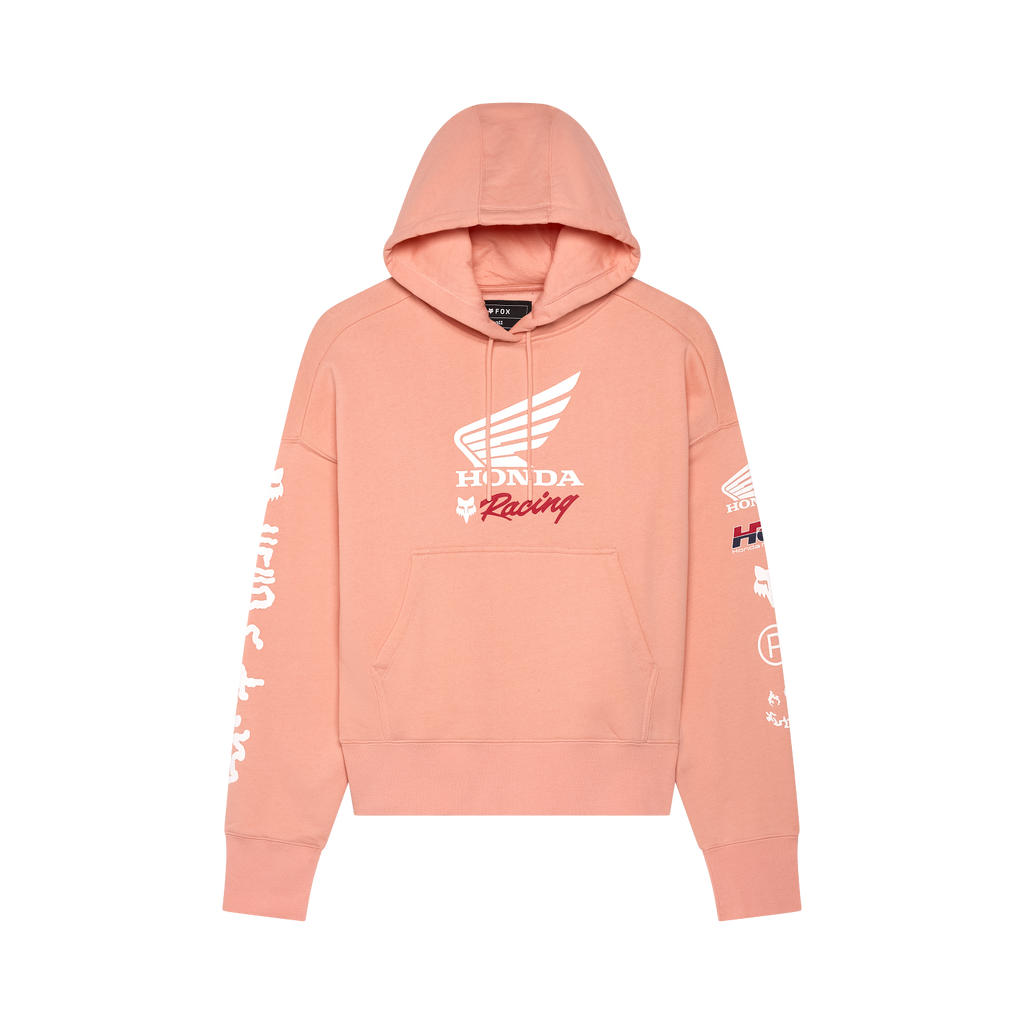 Fox x Honda Oversized Pullover Hoodie für Damen