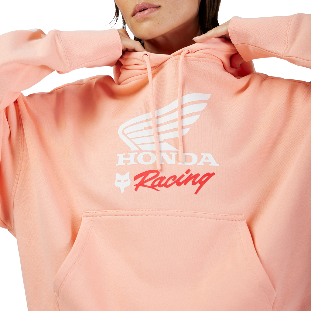 Fox x Honda Oversized Pullover Hoodie für Damen
