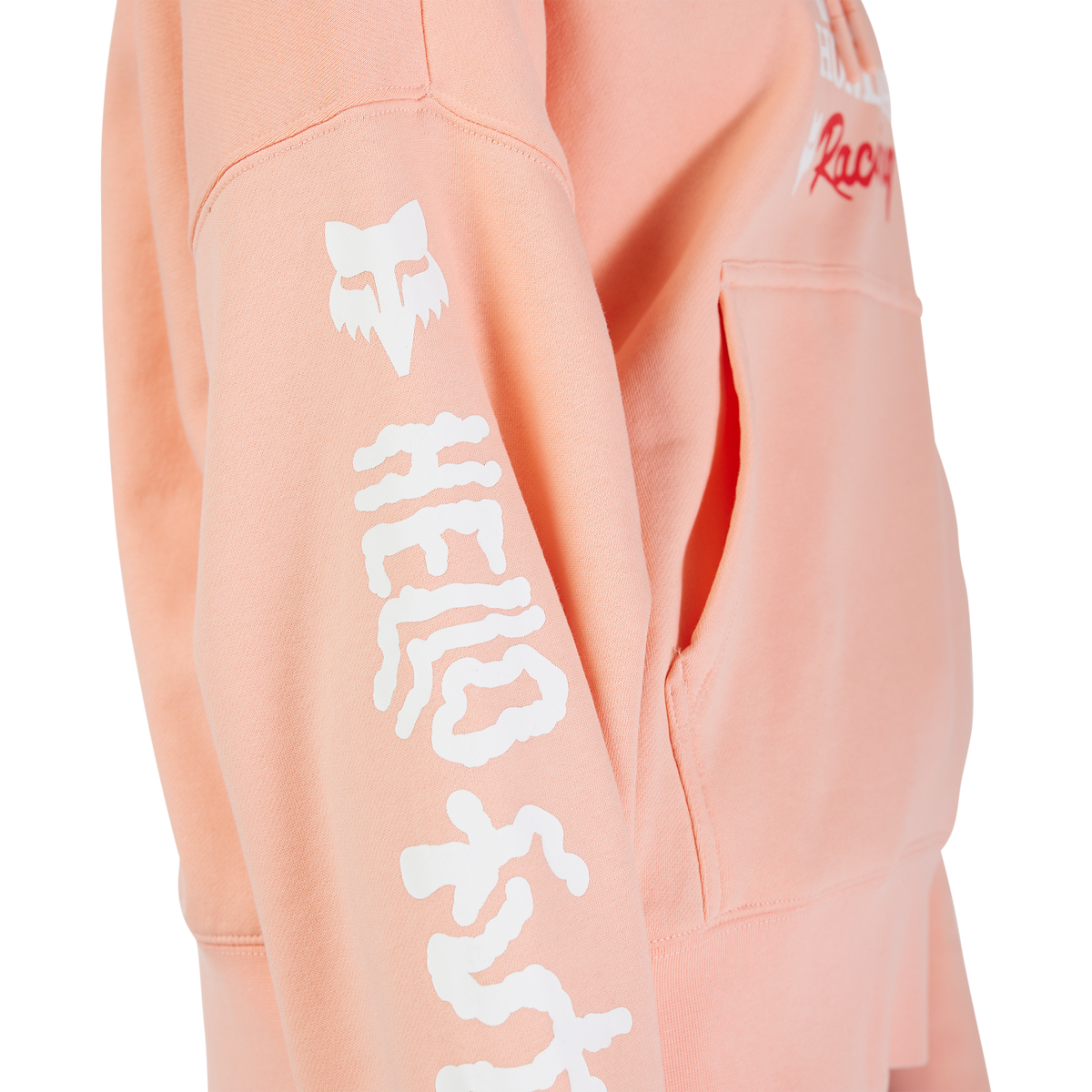 Fox x Honda Oversized Pullover Hoodie für Damen