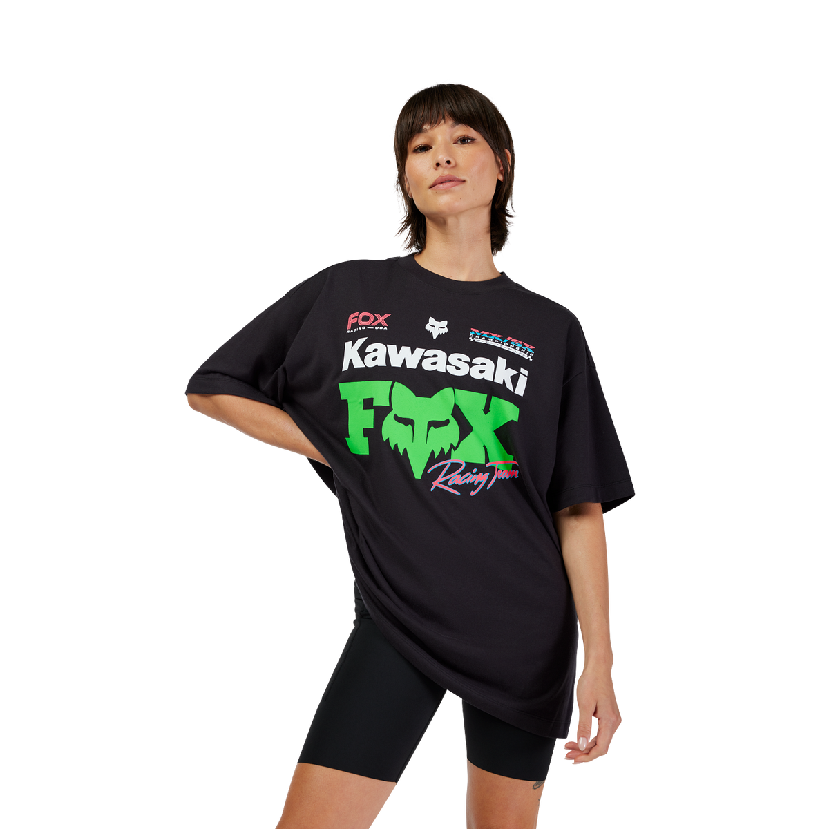 Fox x Kawasaki Oversized Tee für Damen