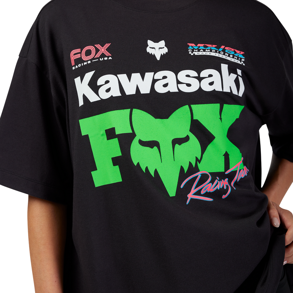 Fox x Kawasaki Oversized Tee für Damen