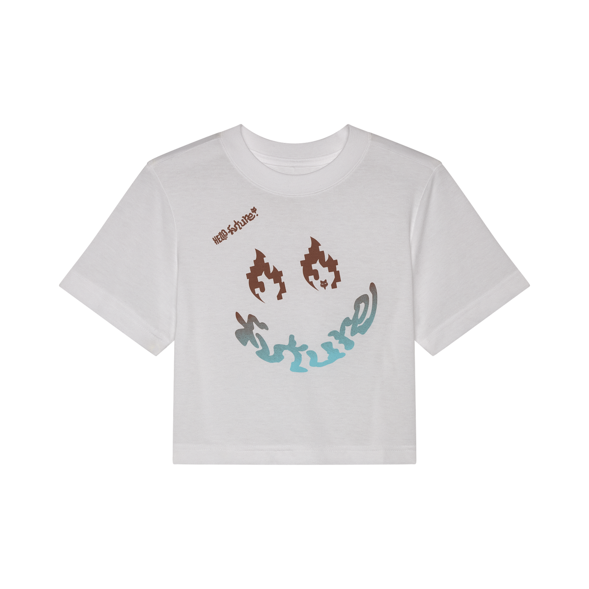 Hello Fox Baby-T-Shirt für Damen