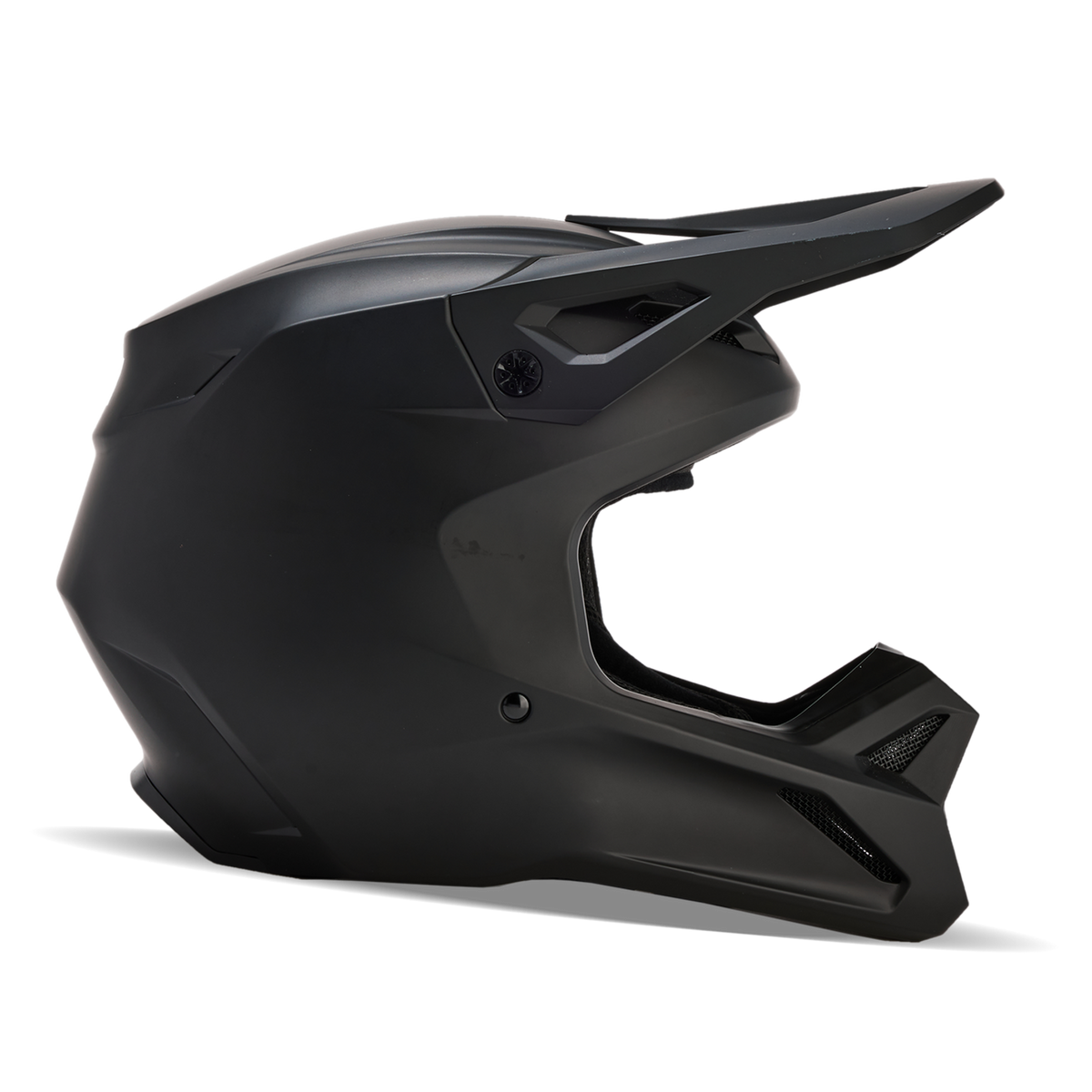 Helm V1 Matte Black Jugend