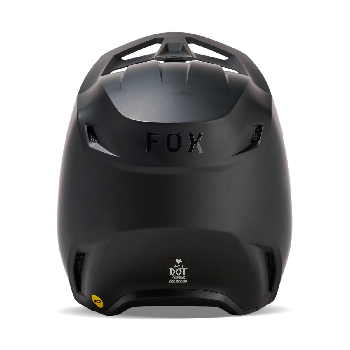 Helm V1 Matte Black Jugend