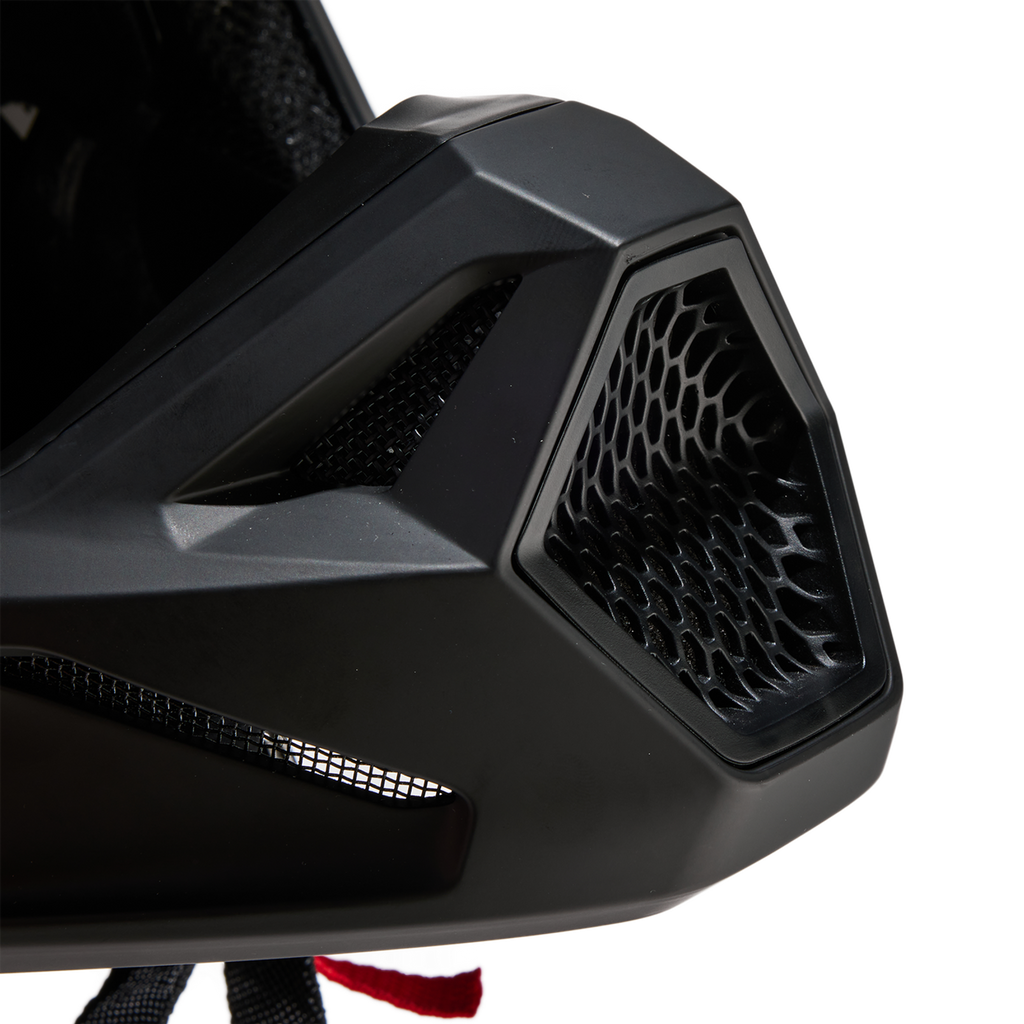 Helm V1 Matte Black Jugend