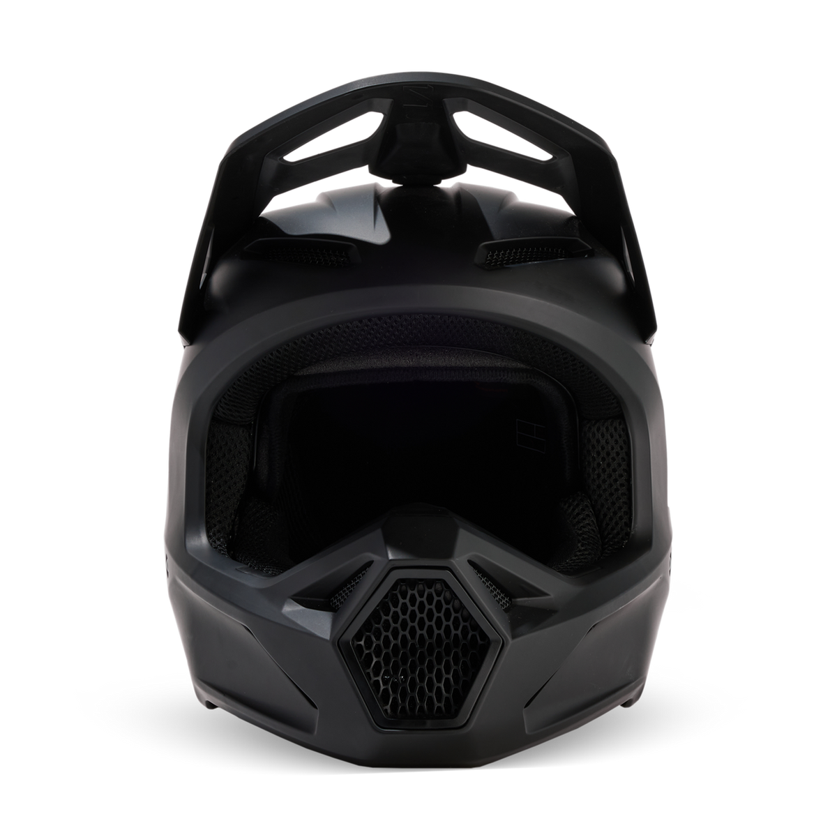 Helm V1 Matte Black Jugend