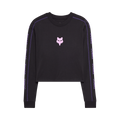 Image Phantom Langarm Crop T-Shirt für Frauen