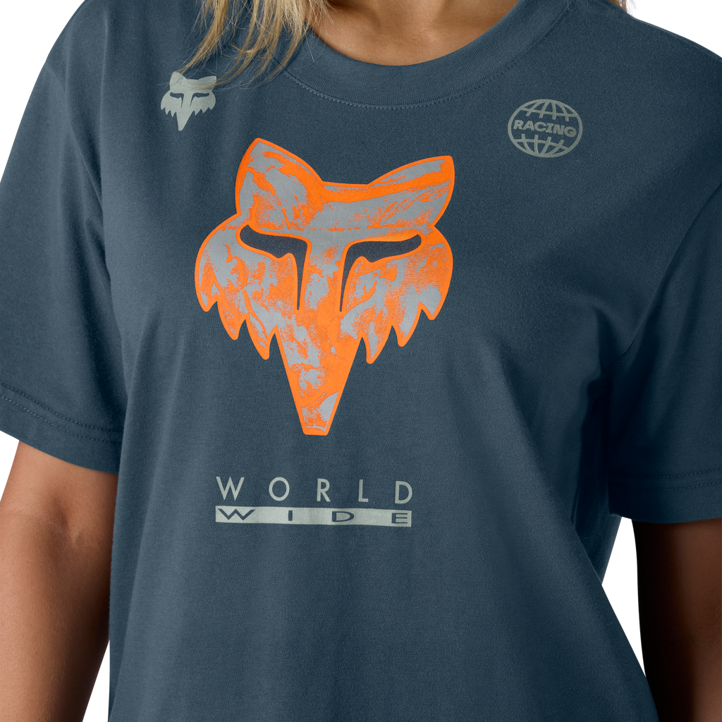 Image Print T-Shirt für Damen