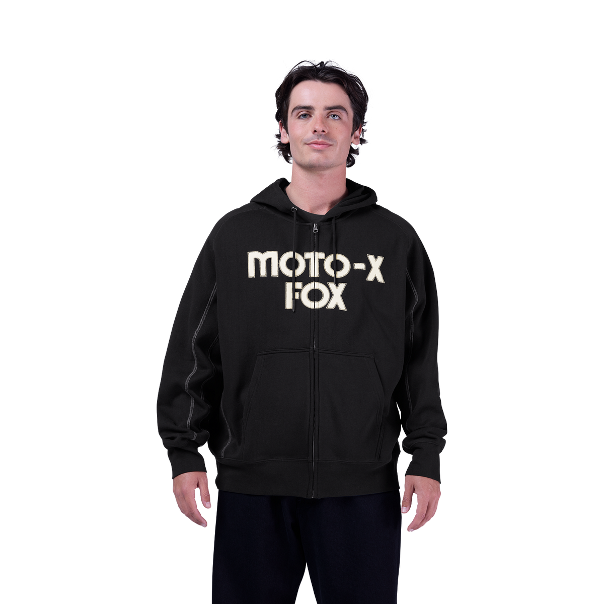 Kapuzenjacke Moto-X Oversized