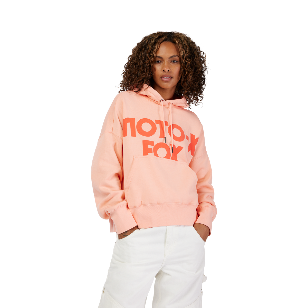 Kapuzenpullover Moto-X Oversized – Dame