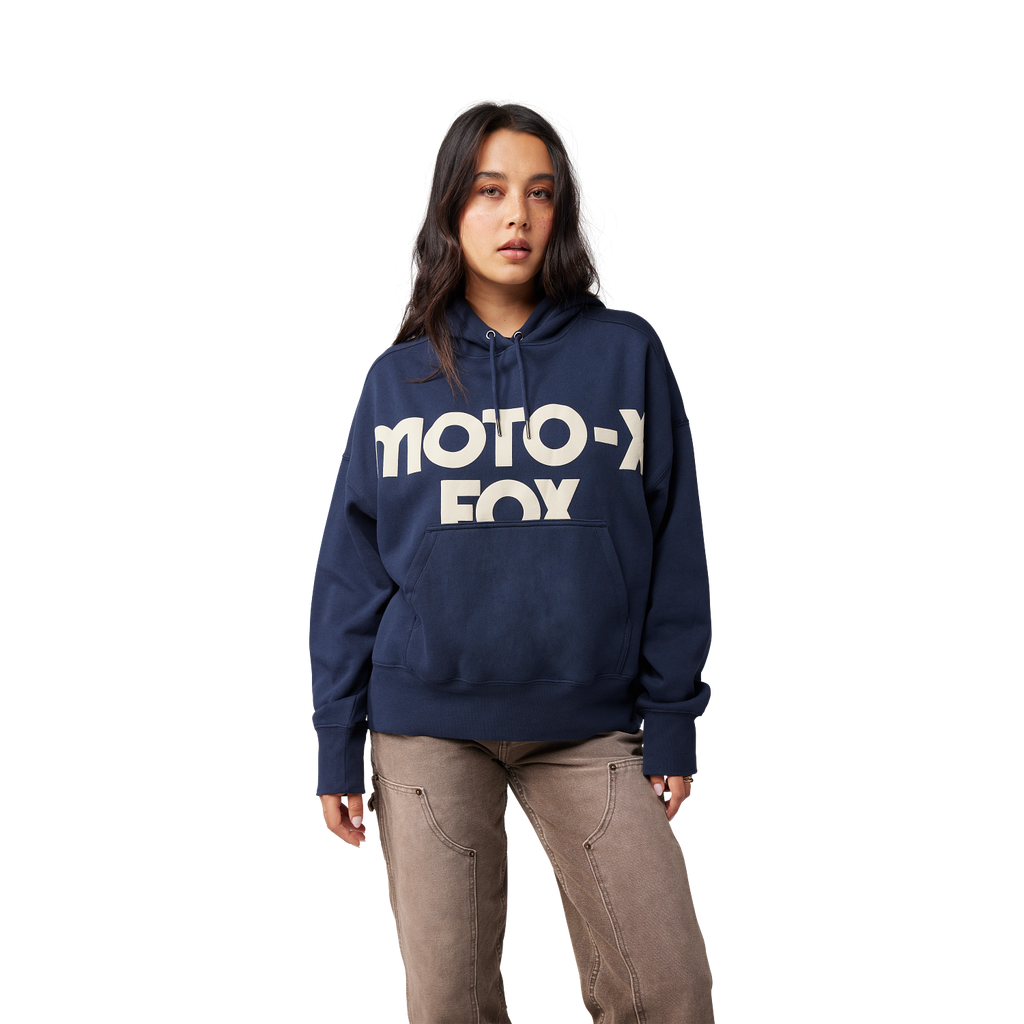 Kapuzenpullover Moto-X Oversized – Dame