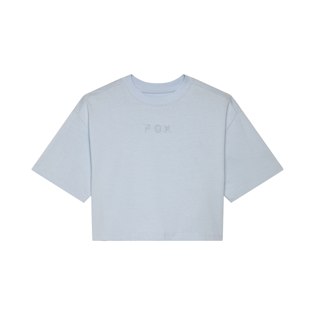 Kurzes Premium-T-Shirt Wordmark Damen