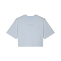 Kurzes Premium-T-Shirt Wordmark Damen