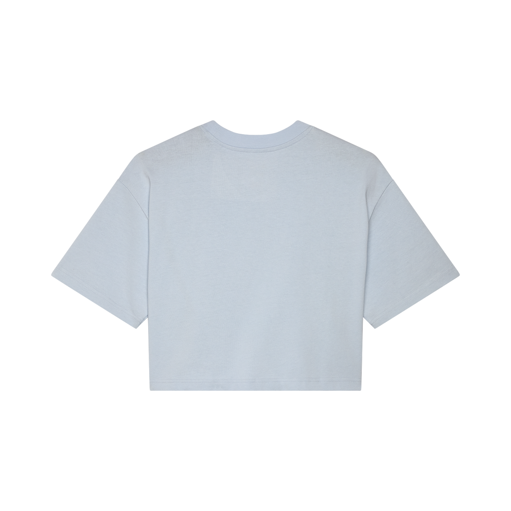 Kurzes Premium-T-Shirt Wordmark Damen