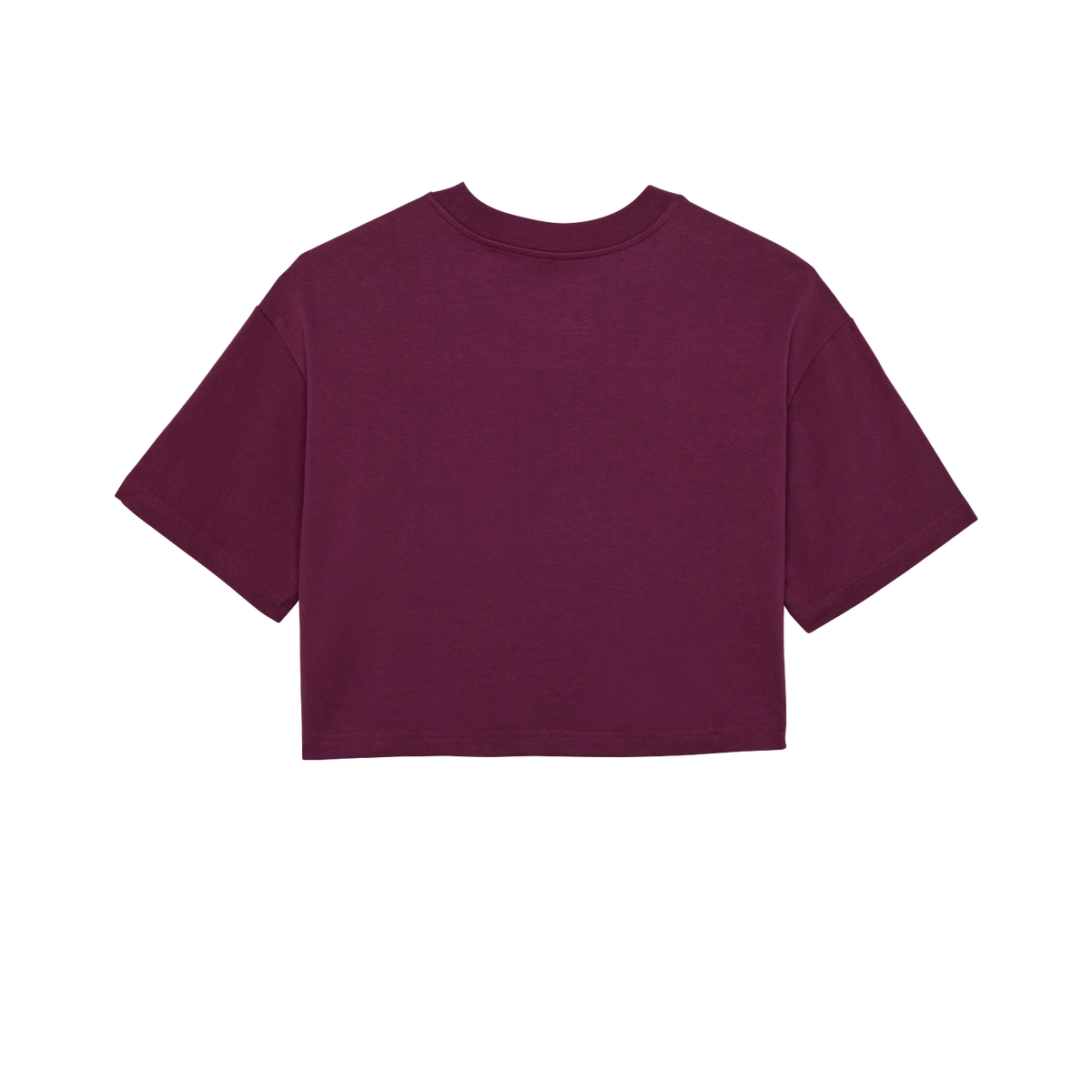 Kurzes Premium-T-Shirt Wordmark Damen