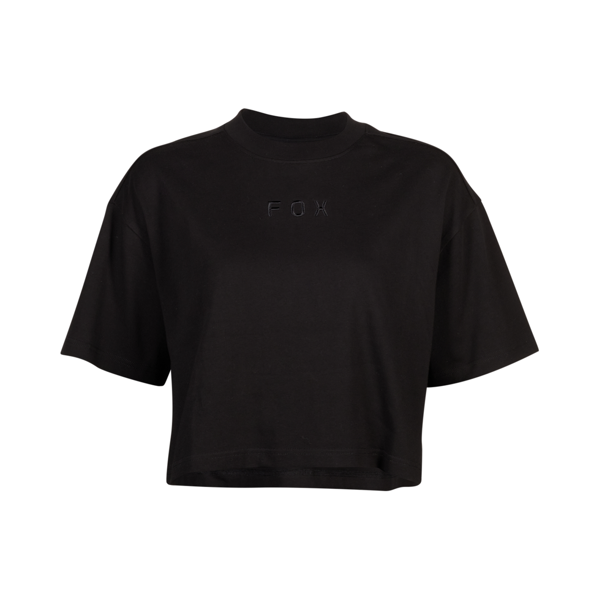 Kurzes Premium-T-Shirt Wordmark Damen