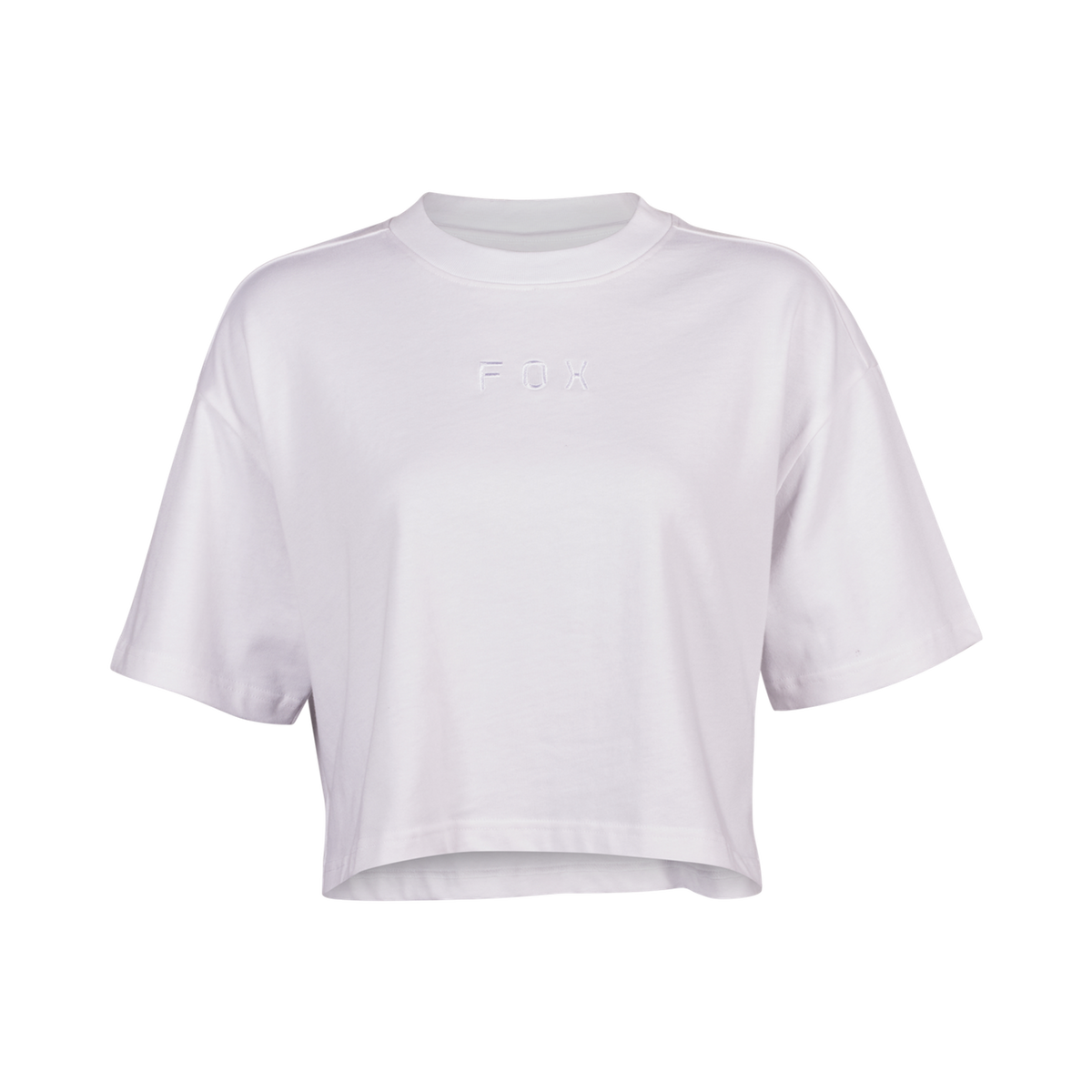 Kurzes Premium-T-Shirt Wordmark Damen