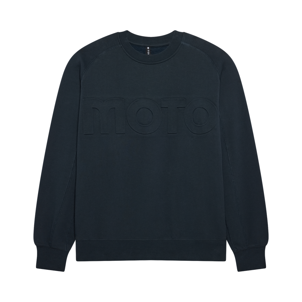 Moto-X Oversized Crew Sweatshirt