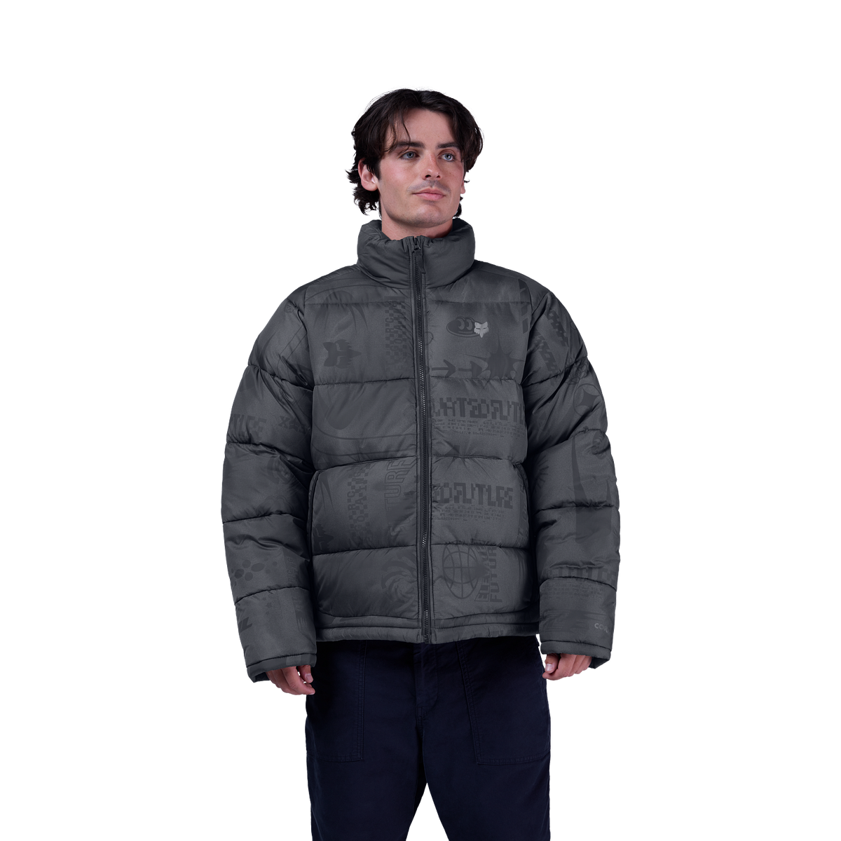 Ridgeway Bedruckte Hi-Loft-Jacke