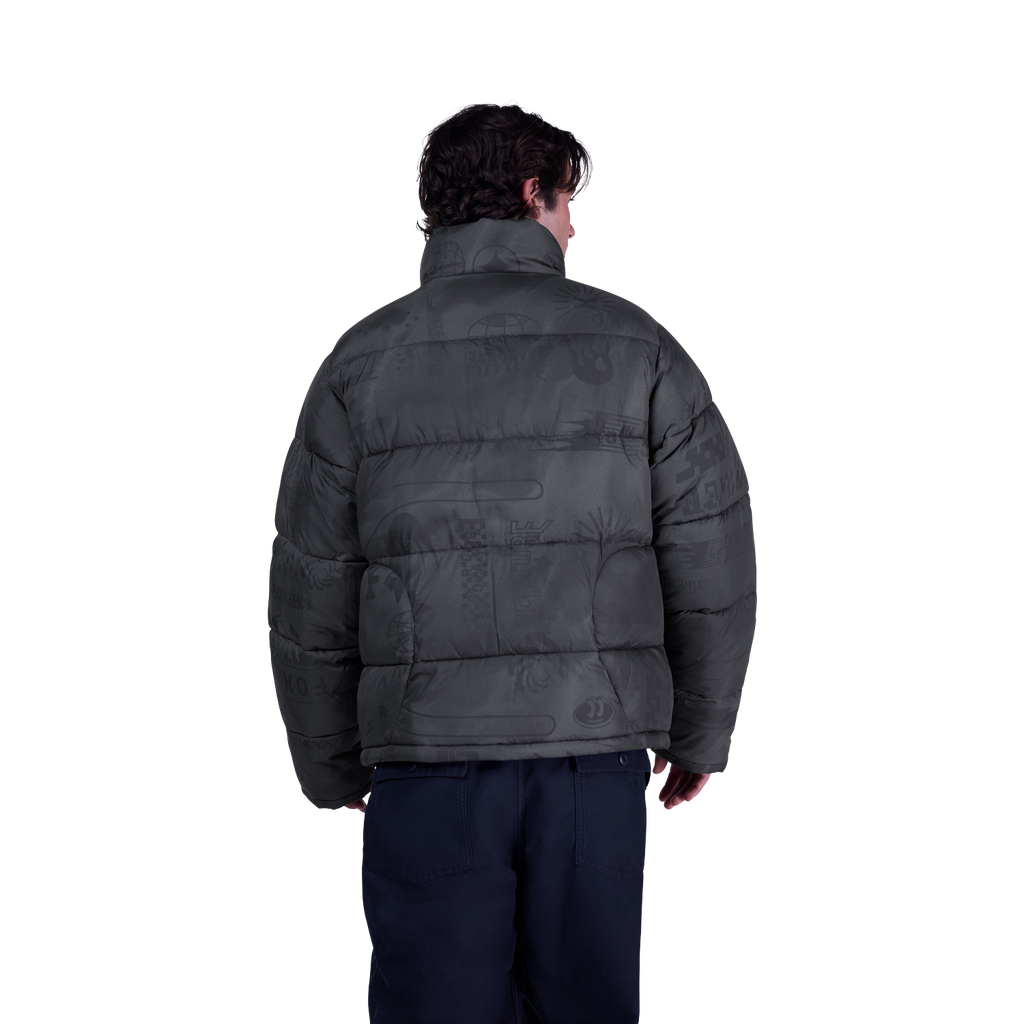 Ridgeway Bedruckte Hi-Loft-Jacke